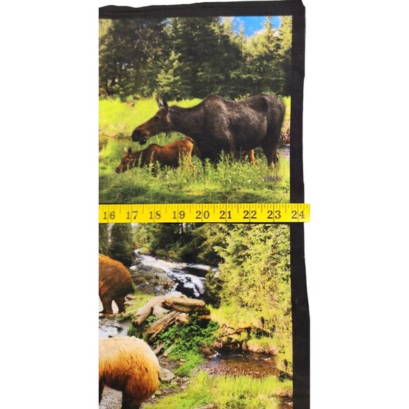 Natures Wonder Scenic Wildlife Fabric Panel 24"x44" By Studio RK For Robert Kauf - Picture 13 of 14